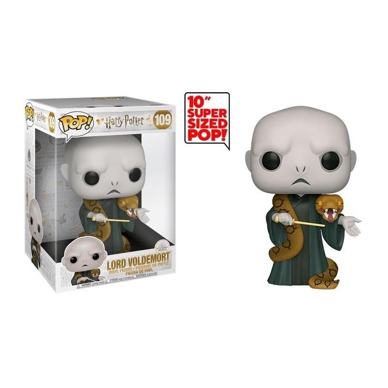 HARRY POTTER - POP JUMBO 10" N° 109 - Voldemort w/Nagini 