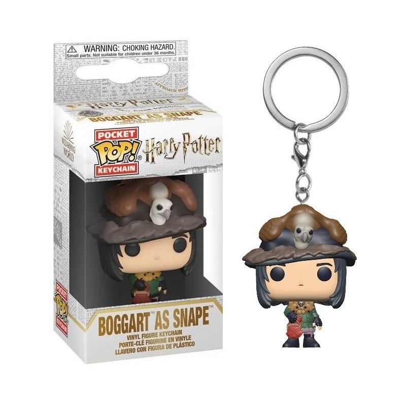 HARRY POTTER - Pocket Pop Keychains - Snape as Boggart - 4cm 