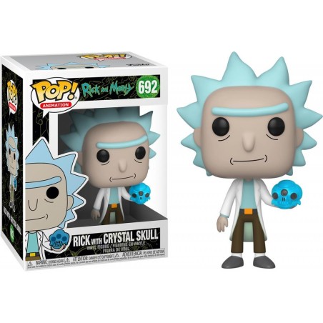 RICK & MORTY - POP N° 692 - Rick w/Crystal Skull 