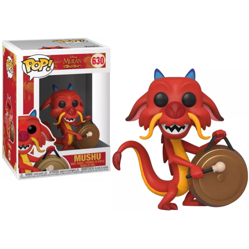 DISNEY - Mulan - POP N° 630 - Mush w/ Gong 