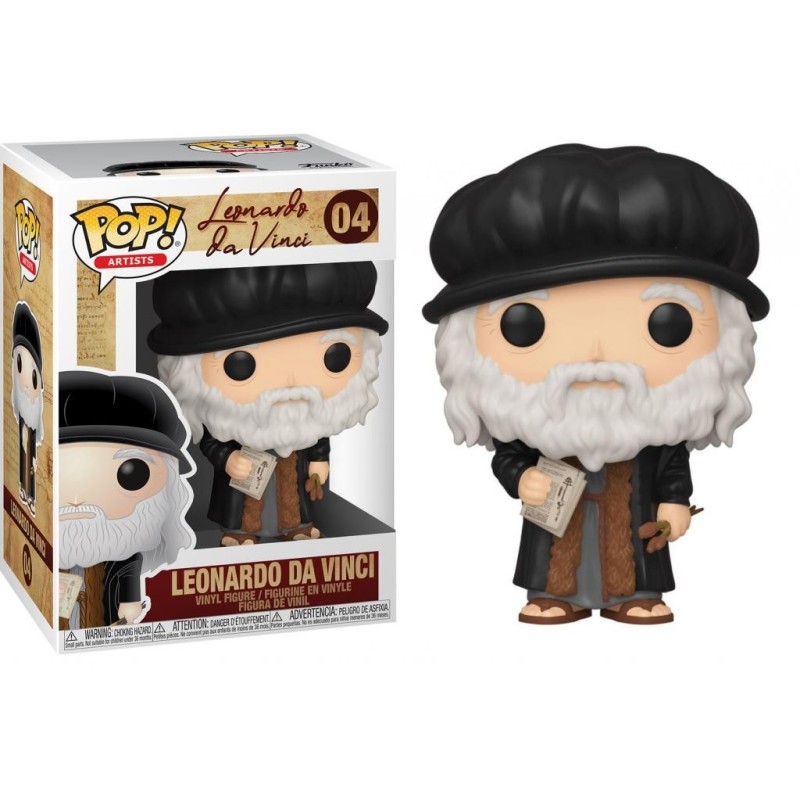 ARTISTS - POP N° 04 - Leonardo da Vinci 