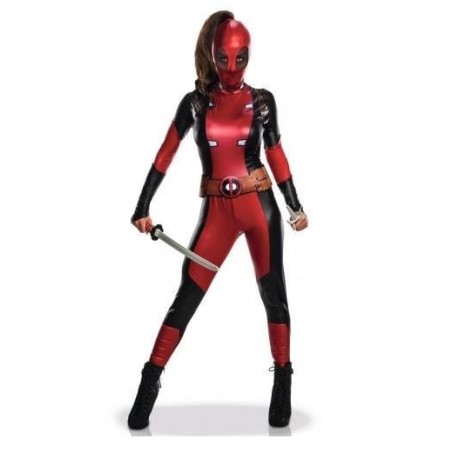 MARVEL - Sexy - Déguisement Adulte - Deadpool - Femme - (XS) 