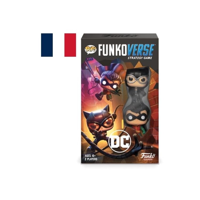 DC COMICS - Funkoverse 101 2-Pack - Expandalone Catwoman 'FRENCH' 