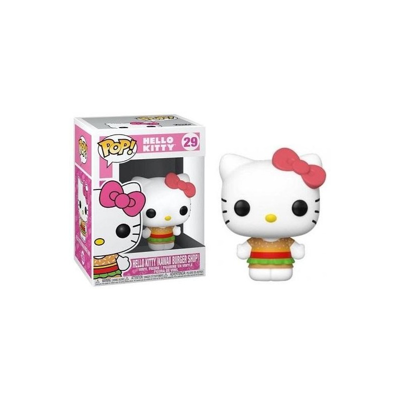 HELLO KITTY - POP N° 029 - Burger Shop Hello Kitty 