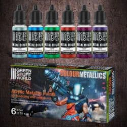 Set Peintures MetalliquesCouleurs