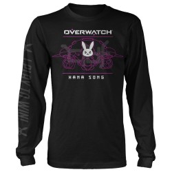 OVERWATCH - Battle Meka D.VA Long Sleeve Tee (L) 