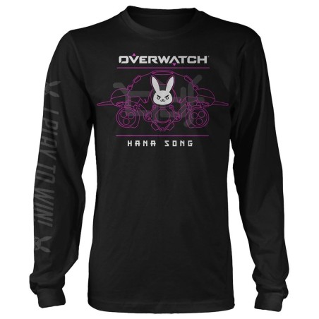 OVERWATCH - Battle Meka D.VA Long Sleeve Tee (L) 
