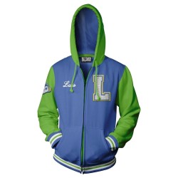 OVERWATCH - Varsity LUCIO Zip-up Hoodies (M) 