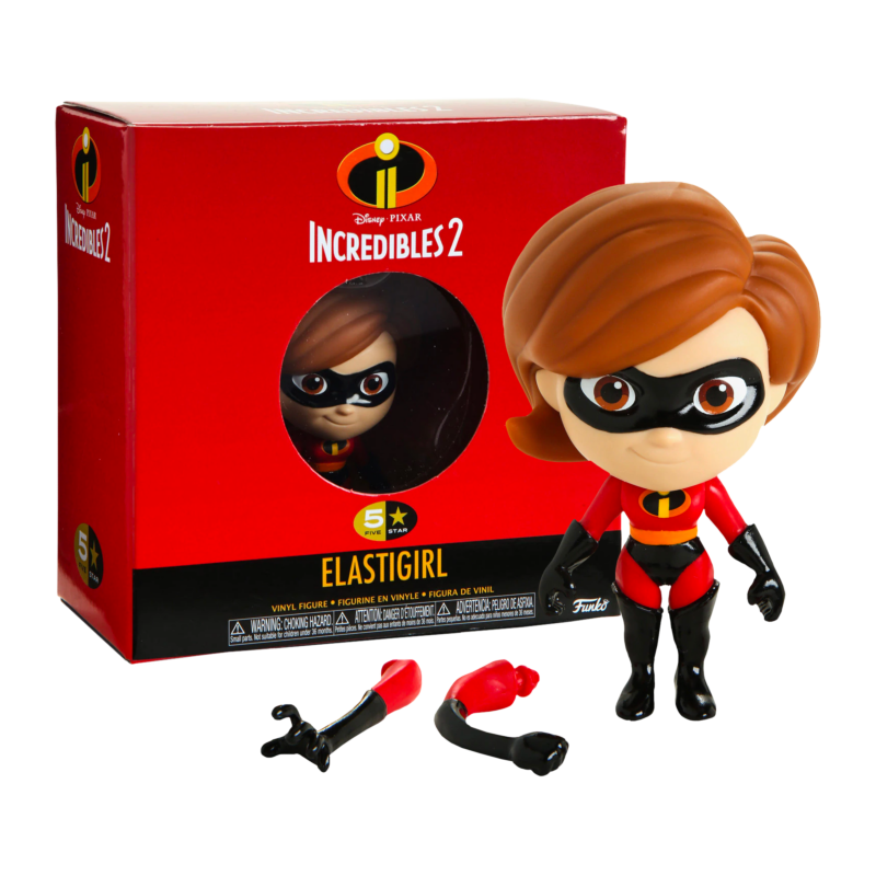 DISNEY - 5 Star Vinyl Figure 8 cm - Incredible 2 - Elastigirl 