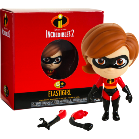 DISNEY - 5 Star Vinyl Figure 8 cm - Incredible 2 - Elastigirl 