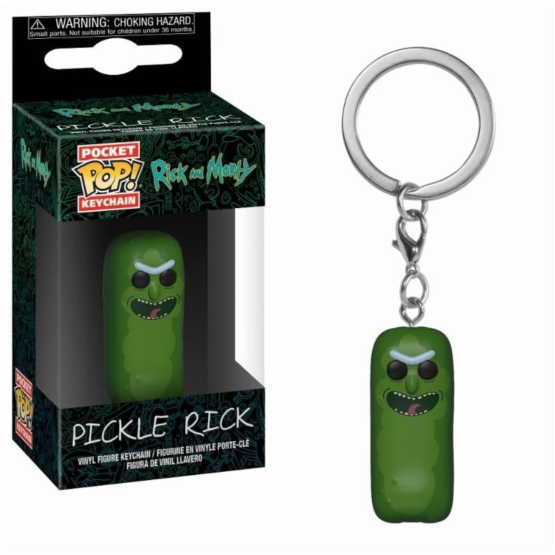 RICK & MORTY - Pocket Pop Keychains : Pickle Rick 
