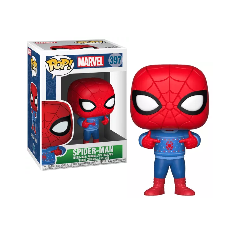 MARVEL - POP N° 397 - Holiday Spider-Man 