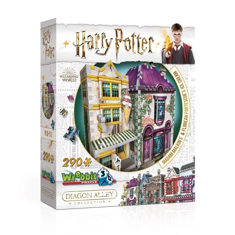 HARRY POTTER - Puzzle 3D - Boutiques Madame Guipure - 290pcs 