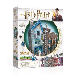 HARRY POTTER - Puzzle 3D - Boutiques Ollivander et Scribbulus - 295pcs 