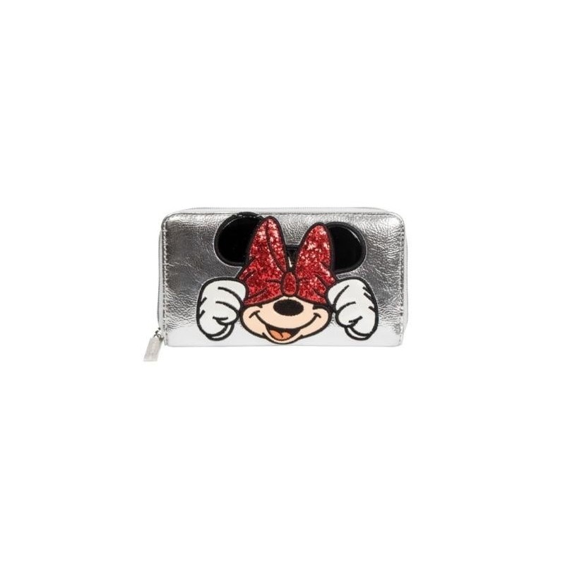 DISNEY - Portefeuille Argenté - Minnie 'Danielle Nicole' 