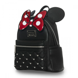 DISNEY - Mini sac à dos Minnie Bow 'LoungeFly' 