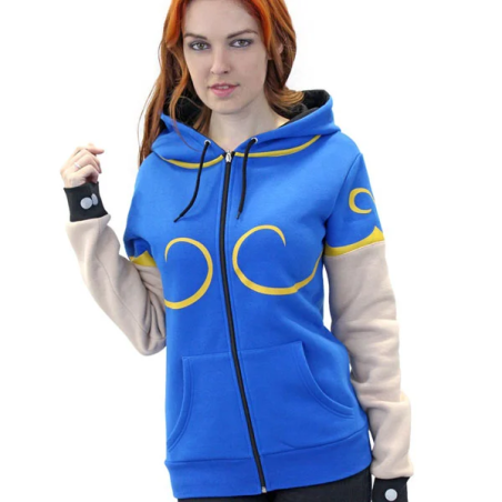 STREET FIGHTER - Chun-Li Hoodies (S) 
