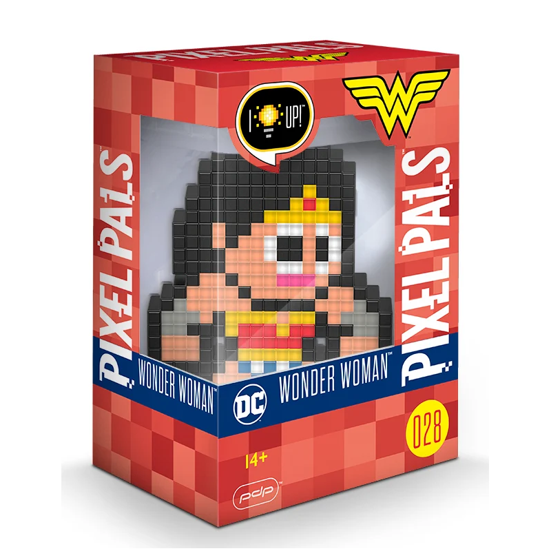 PIXEL PALS Light Up Collectible Figures - Wonder Woman 