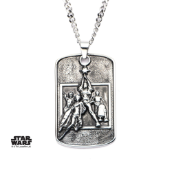 STAR WARS - Poster Relief Dog Tag Pendant comes with Chain 