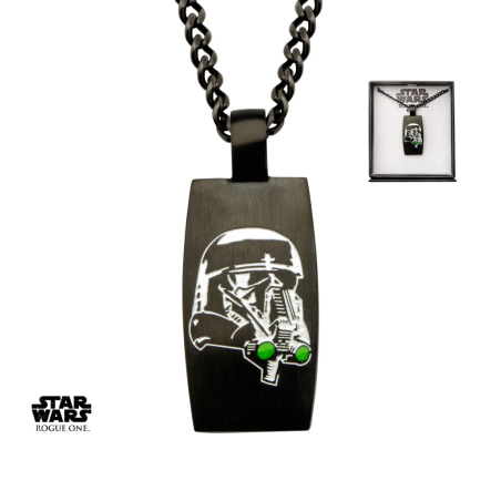 STAR WARS - Pendentif Dog Tag Imperial Death Trooper 