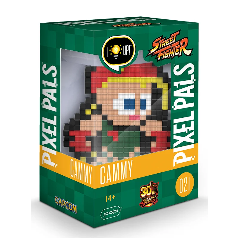 PIXEL PALS Light Up Collectible Figures - Street Fighter - Cammy 