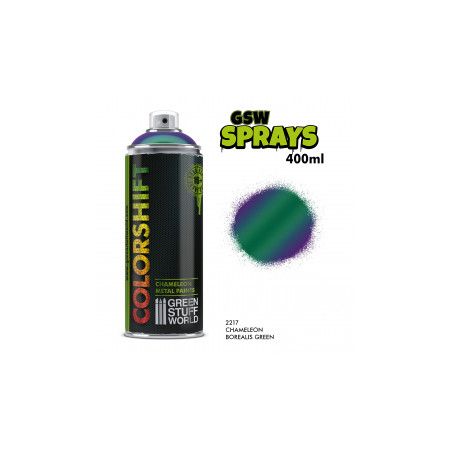 SPRAY Caméléon BOREALIS GREEN 400ml