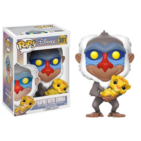 DISNEY - Lion King - POP N° 301 - Rafiki with Simba 