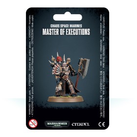 CHAOS SPACE MARINES MASTER OF EXECUTIONS
