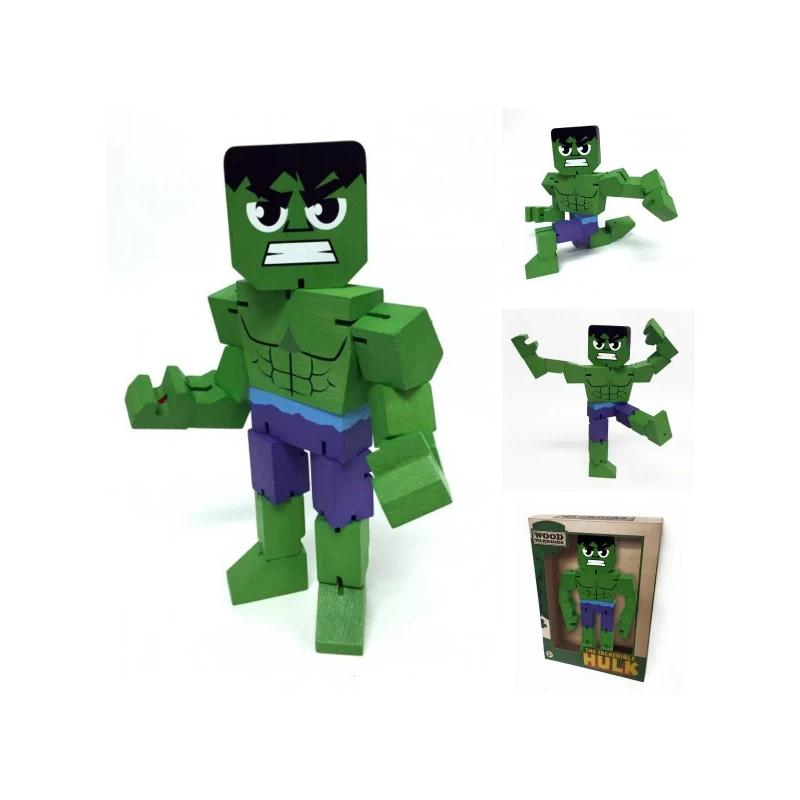 MARVEL - Wooden Figure - Hulk - 20Cm 