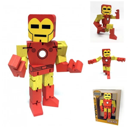 MARVEL - Wooden Figure - Iron Man - 20Cm 