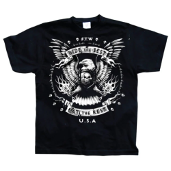 LIFESTYLE - T-Shirt Ride the Best / Eat the Rest (L) 