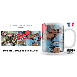 STREET FIGHTER - Mug - Guile Fight Balrog 2