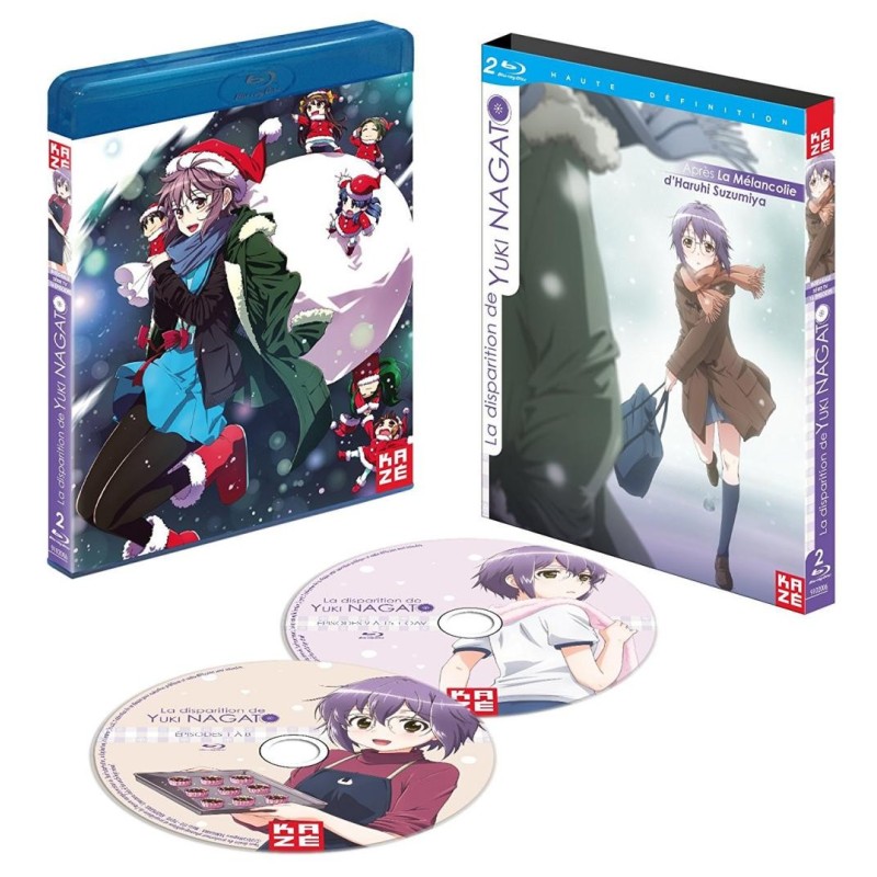 LA DISPARITION DE YUKI NAGATO - Integrale - Coffret Blu-Ray 