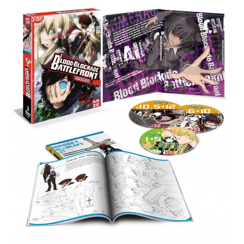 BLOOD BLOCKADE BATTLEFRONT - Integrale - Coffret DVD 