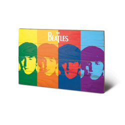 THE BEATLES - Pop Art - Impression sur bois 40x59cm 2