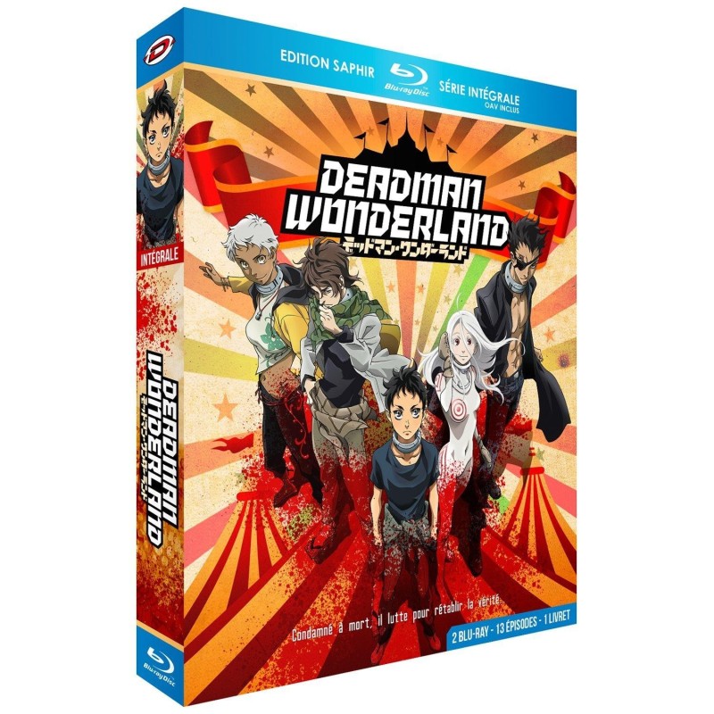 DEADMAN WONDERLAND - Intégrale - Coffret Blu-Ray+Livret - Ed Saphir 