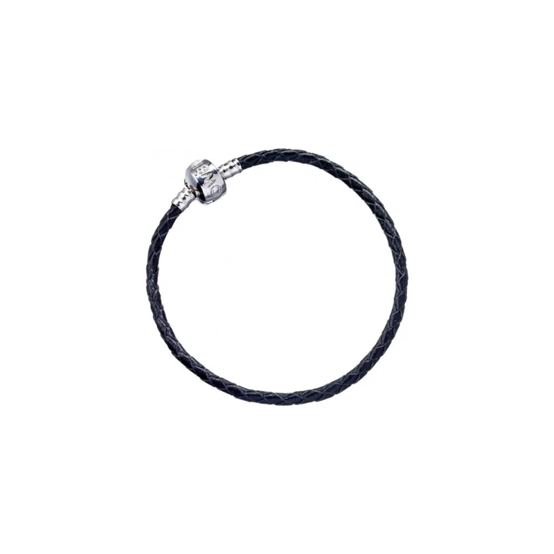 HARRY POTTER - Bracelet Fantaisie cuir noir - 21cm 