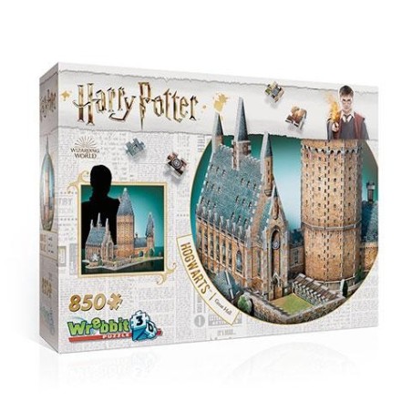 HARRY POTTER - Puzzle 3D - Poudlard La Grande Salle - 850 pces 