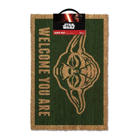 STAR WARS - Paillasson 40X60 - YODA Welcome you are 