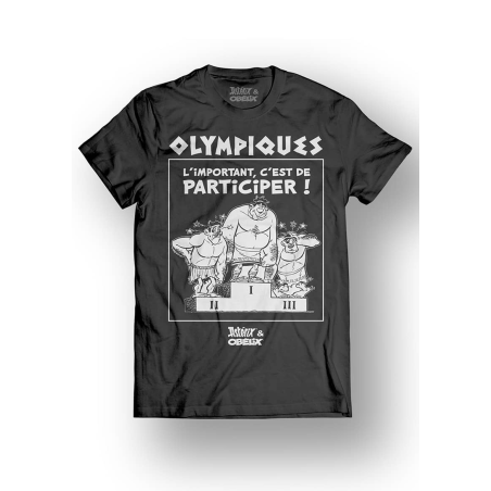 ASTERIX & OBELIX - T-Shirt - Olympiques - Black (M) 
