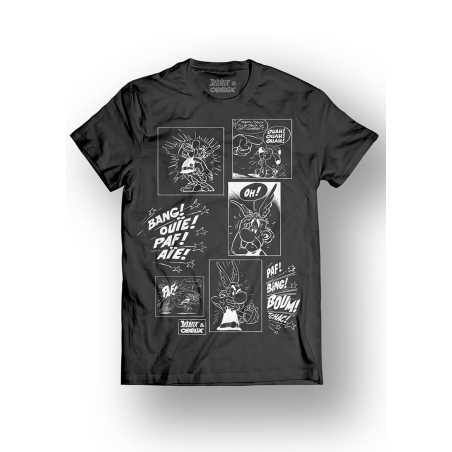 ASTERIX & OBELIX - T-Shirt - Multi Cell - Black (S) 