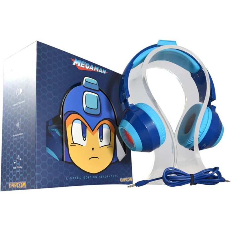MEGAMAN - Casque Audio HD RetroEclaire Filaire - Edition Limitée 