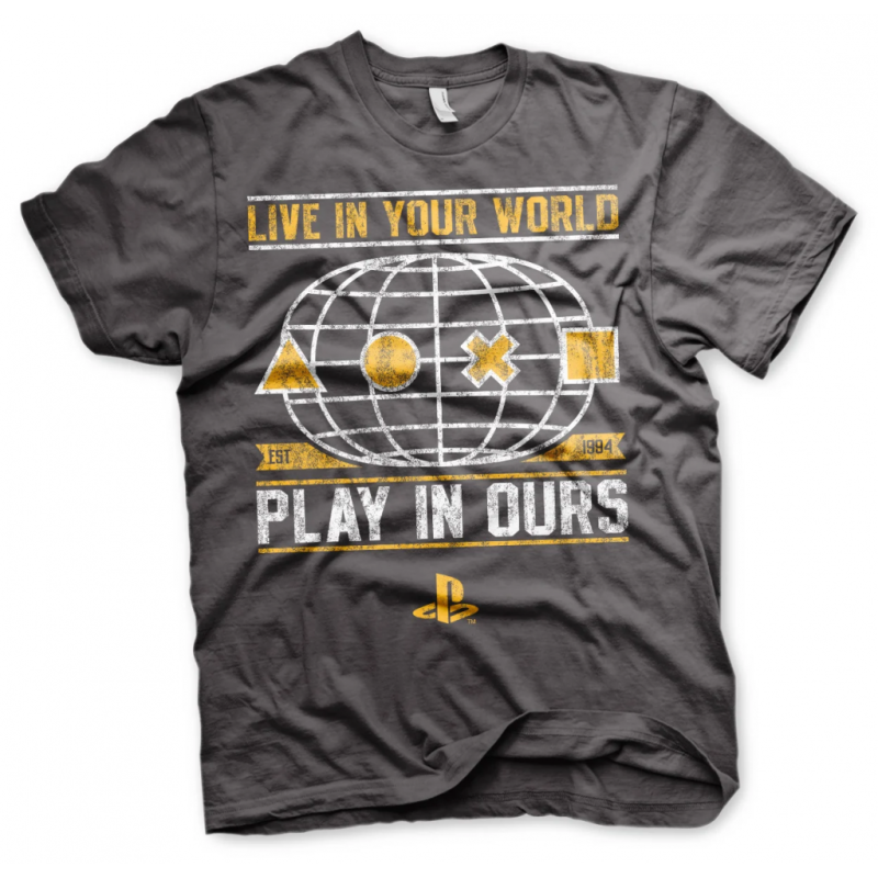 PLAYSTATION - T-Shirt Your World (L) 
