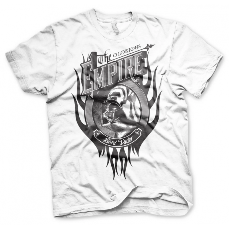 STAR WARS - T-Shirt The Glorious Empire Lord Vader - White (L) 