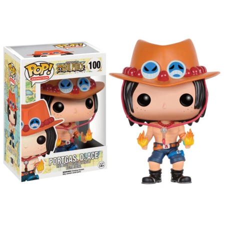 ONE PIECE - POP N° 100 - Portgas D. Ace 