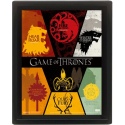 GAME OF THRONES - 3D Lenticular Poster 26X20 - Sigil 2