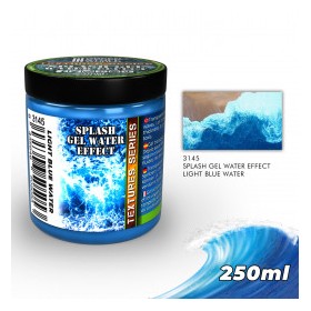 Gel à effet d'eau - Bleu clair 250ml