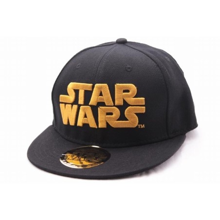 STAR WARS - Casquette Snapback Golden Logo - Black 