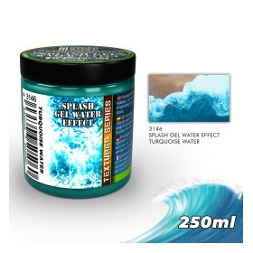 Gel à effet d'eau - Turquoise 250ml