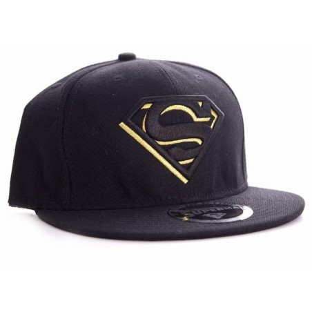 SUPERMAN - Casquette DC Comics Golden Logo - Black 